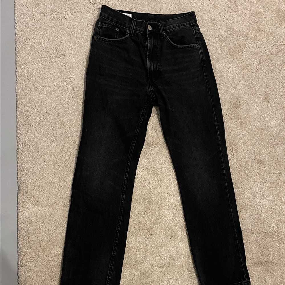 Zara Women's Black Boot-Cut Jeans